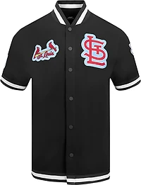 Pro Standard Men's St. Louis Cardinals DIY Pick Stitch Short Sleeve Jacket