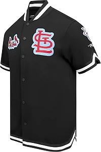 Pro Standard Men's St. Louis Cardinals DIY Pick Stitch Short Sleeve Jacket