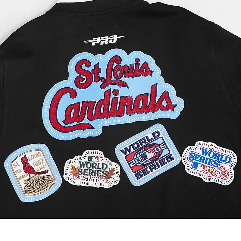 Pro Standard Men's St. Louis Cardinals DIY Pick Stitch Short Sleeve Jacket