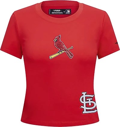 Pro Standard Women's Cardinals Game Day Classics SJ Babydoll T-shirt