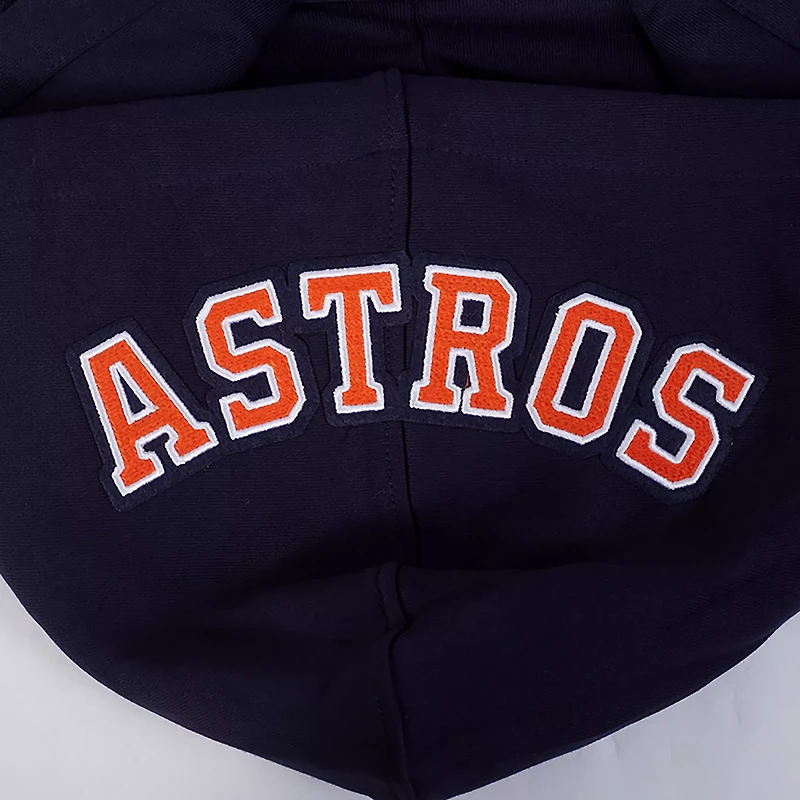 Pro Standard Men's Houston Astros City Ransom Rib Fleece Long Sleeve Hoodie