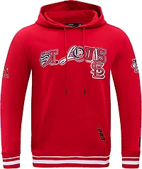 Pro Standard Men's St. Louis Cardinals City Ransom Rib Fleece Long Sleeve Hoodie