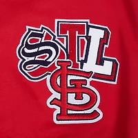 Pro Standard Men's St. Louis Cardinals City Ransom Rib Fleece Long Sleeve Hoodie