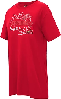 Pro Standard Women's St. Louis Cardinals Sketchbook T-shirt Dress