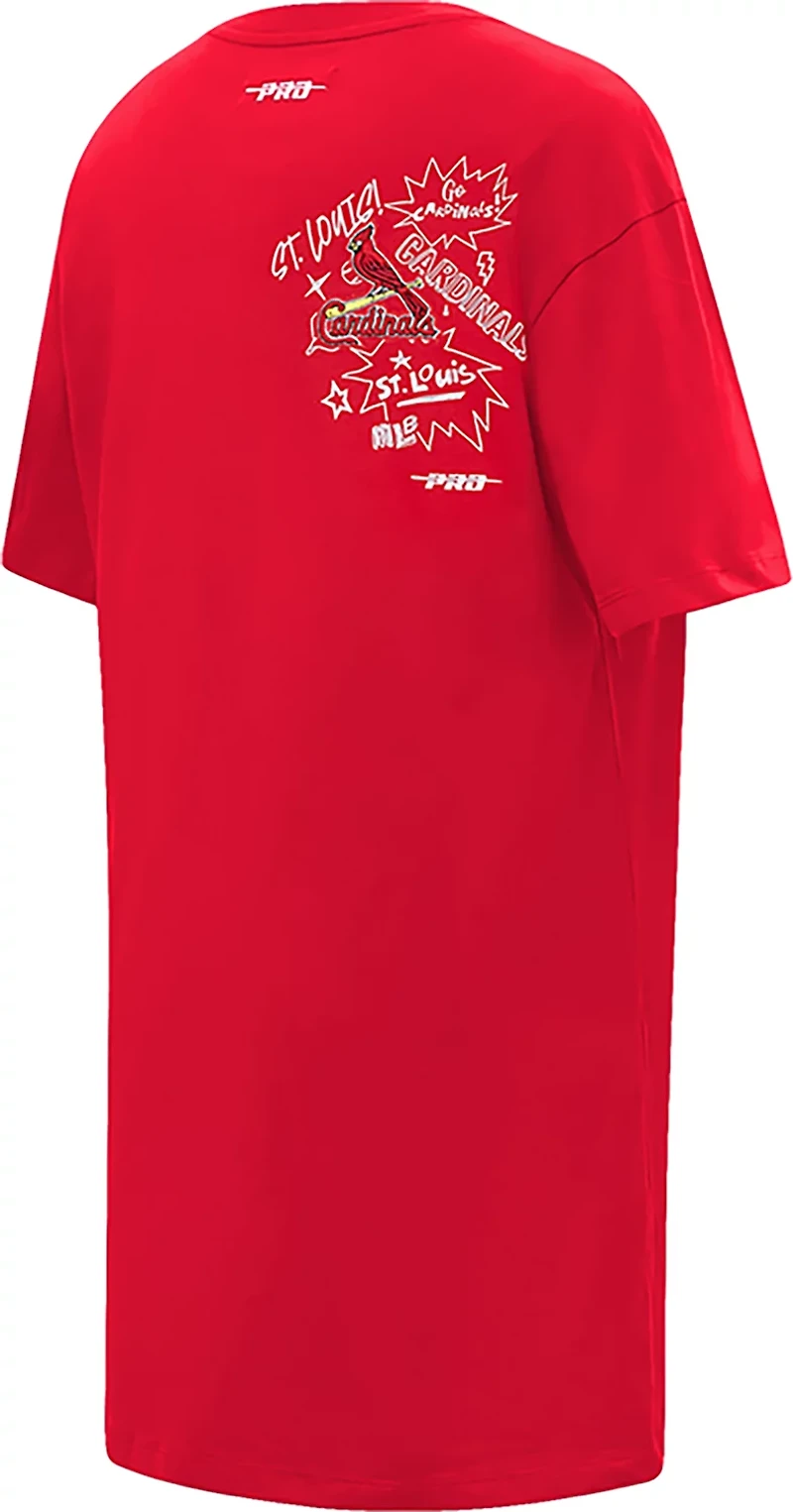 Pro Standard Women's St. Louis Cardinals Sketchbook T-shirt Dress