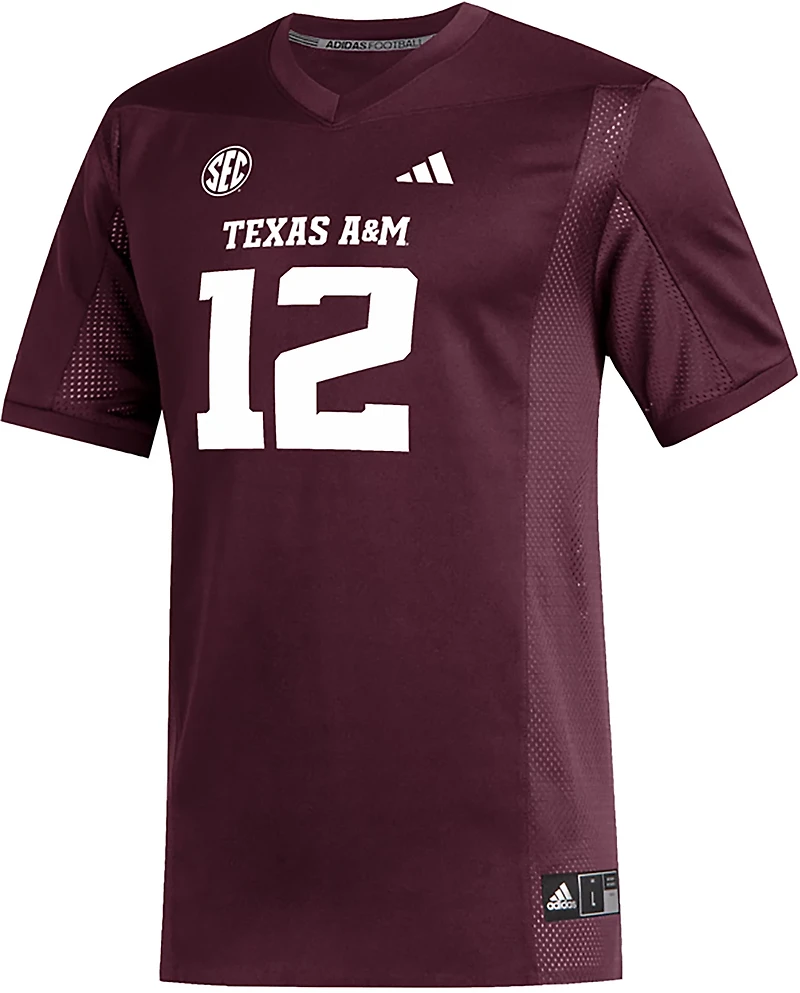 adidas Men's Texas A&M Aggies Replica Football Jersey