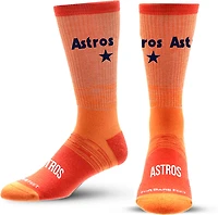 For Bare Feet Adults' Houston Astros Cooperstown Tonal Crew Socks