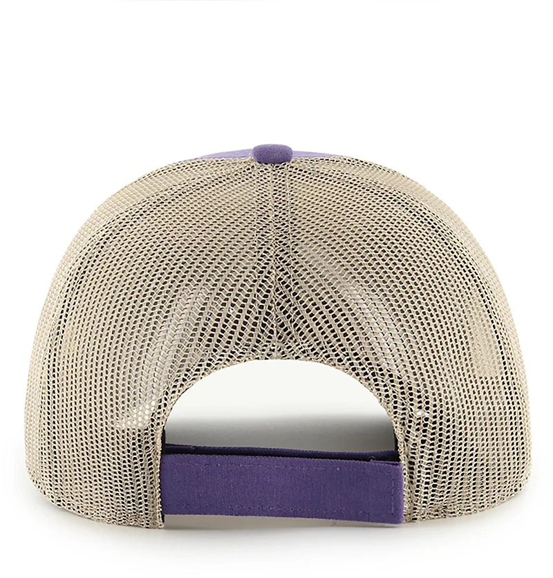 47B Men's Ravens Rawhide Velcro Trucker Cap