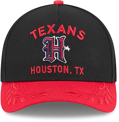 New Era Adults' Houston Texans '25 Draft 9FORTY Cap