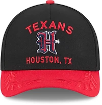 New Era Adults' Houston Texans '25 Draft 9FORTY Cap