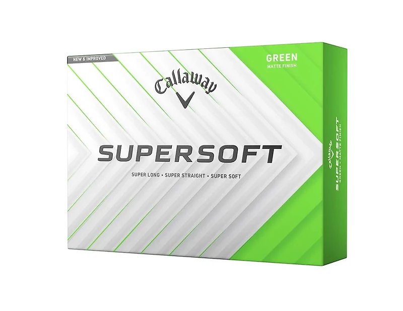Callaway 2025 Supersoft Matte Golf Balls 12-Pack