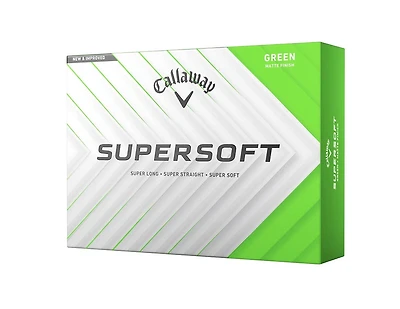 Callaway 2025 Supersoft Matte Golf Balls 12-Pack