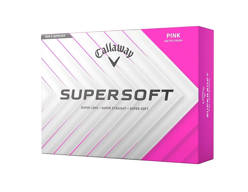 Callaway 2025 Supersoft Matte Golf Balls 12-Pack