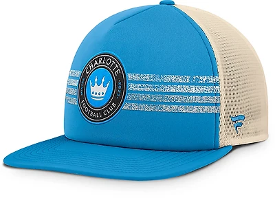 Fanatics Men's Charlotte FC Journeyman Flat Brim Structured Snapback Cap