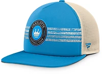 Fanatics Men's Charlotte FC Journeyman Flat Brim Structured Snapback Cap