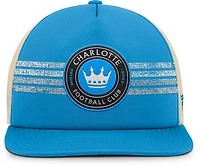 Fanatics Men's Charlotte FC Journeyman Flat Brim Structured Snapback Cap