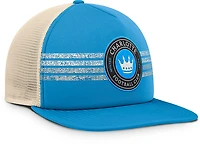 Fanatics Men's Charlotte FC Journeyman Flat Brim Structured Snapback Cap
