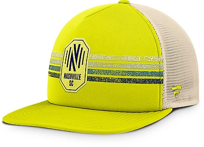 Fanatics Men's Nashville SC Journeyman Flat Brim Structured Snapback Cap