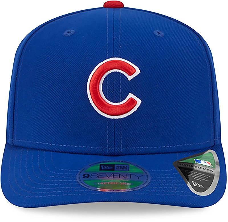 New Era Men's Chicago Cubs Player Replica Game 9SEVENTY Stretch Snapback Cap