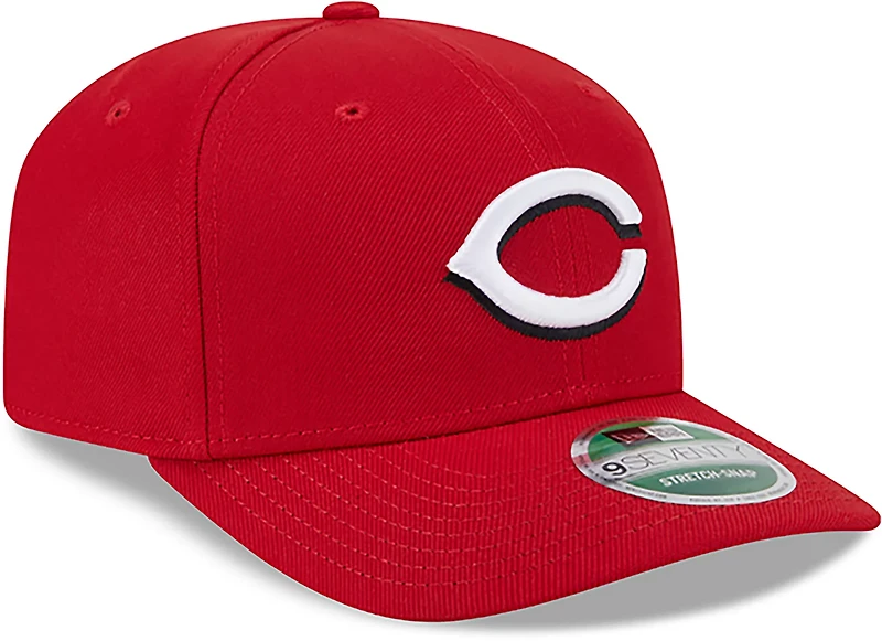 New Era Men's Cincinnati Reds Player Replica Game 9SEVENTY Stretch Snapback Cap