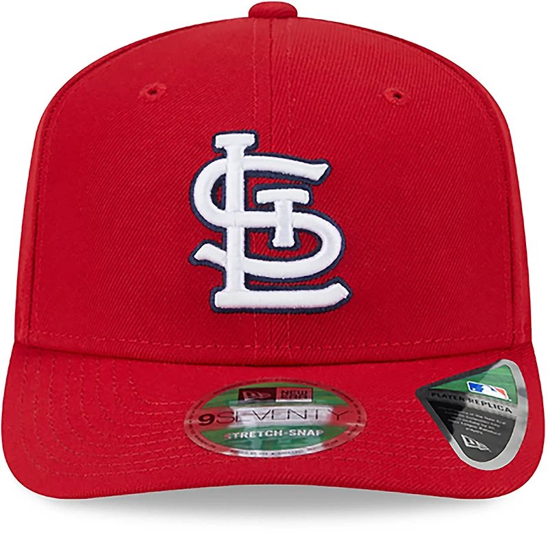 New Era Men's St. Louis Cardinals Player Replica Game 9SEVENTY Stretch Snapback Cap