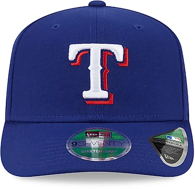 New Era Men's Texas Rangers Game 9SEVENTY Stretch-Snap Cap
