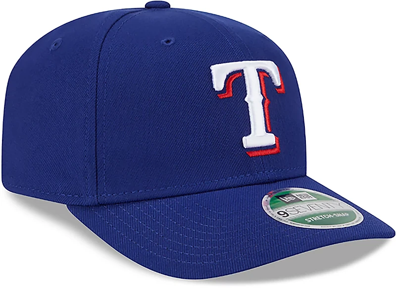 New Era Men's Texas Rangers Game 9SEVENTY Stretch-Snap Cap