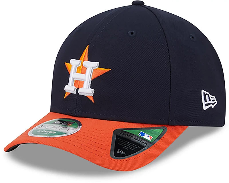 New Era Men's Houston Astros Road 9FORTY M-Crown Snapback Cap