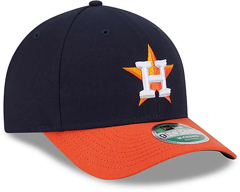 New Era Men's Houston Astros Road 9FORTY M-Crown Snapback Cap