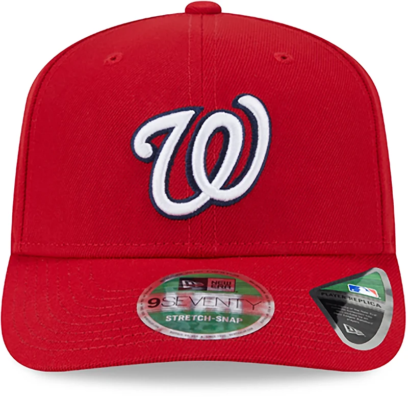 New Era Men's Washington Nationals Game 9SEVENTY Stretch-Snap Cap