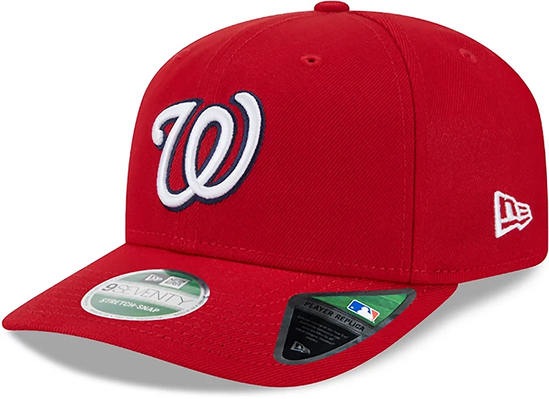 New Era Men's Washington Nationals Game 9SEVENTY Stretch-Snap Cap