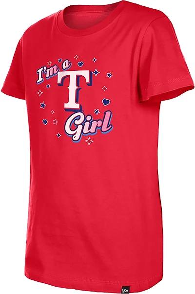 New Era Girls' Rangers Color Changing Ink T-shirt
