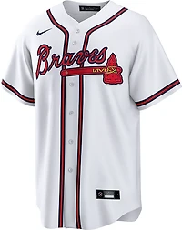 Nike Men's Braves Jones Home Replica N&N Jersey