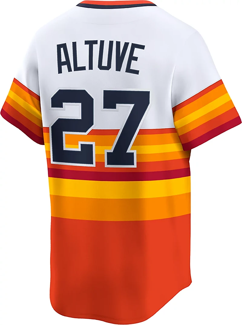 Nike Men's Astros Altuve '82-'86 Cooperstown Limited N&N Jersey