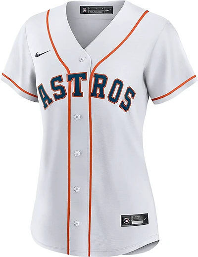 Nike Women's Astros Ryan Home Replica N&N Jersey