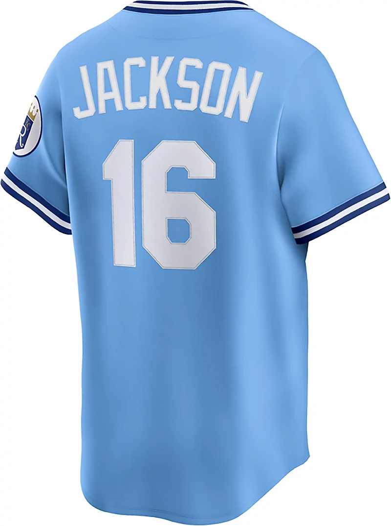 Nike Bo Jackson Light Kansas City Royals Throwback Cooperstown Collection Limited Jersey