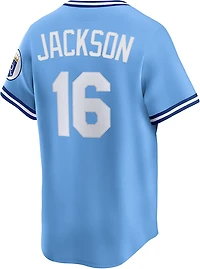 Nike Bo Jackson Light Kansas City Royals Throwback Cooperstown Collection Limited Jersey