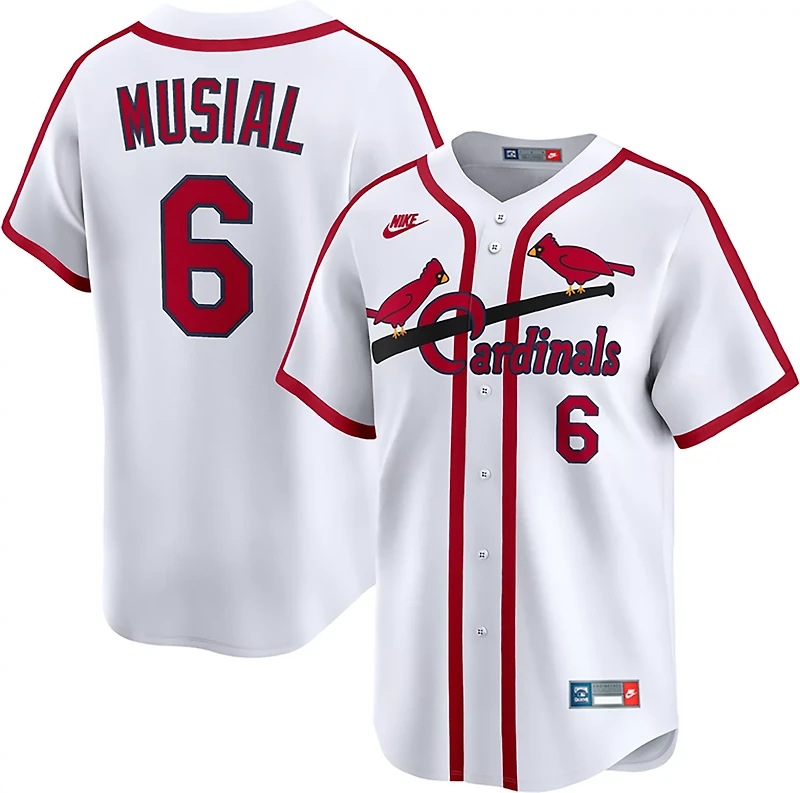 Nike Men's Cardinals Musial '67-'97 Cooperstown Limited N&N Jersey