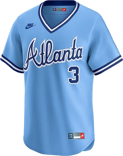 Nike Dale Murphy Light Atlanta Braves Throwback Cooperstown Collection Limited Jersey