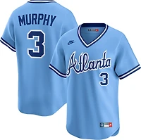 Nike Dale Murphy Light Atlanta Braves Throwback Cooperstown Collection Limited Jersey