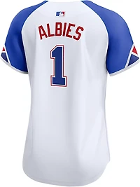 Nike Women's Braves Albies City Connect Limited N&N Jersey