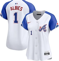 Nike Women's Braves Albies City Connect Limited N&N Jersey