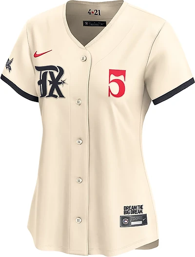Nike Women's Rangers Seager City Connect Limited N&N Jersey