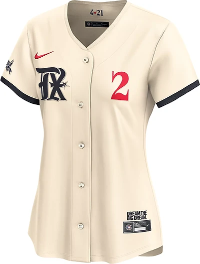 Nike Women's Rangers Semien City Connect Limited N&N Jersey