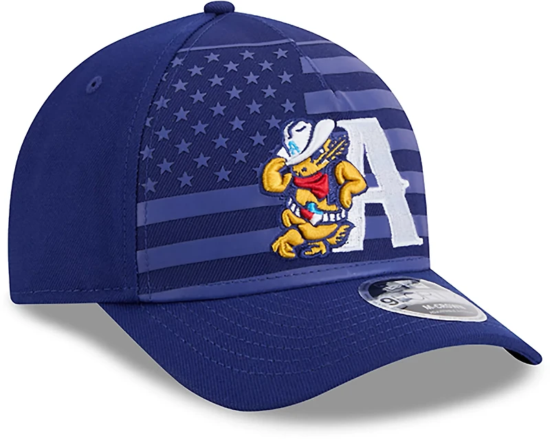 New Era Men's Amarillo Sod Poodles Tonal Flag 9FORTY Cap