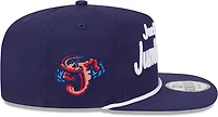 New Era Men's Jacksonville Jumbo Shrimp Team Script Golfer Cap