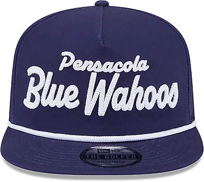 New Era Men's Pensacola Blue Wahoos Team Script Golfer Cap