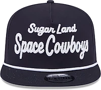 New Era Men's Sugarland Space Cowboys Team Script Golfer Cap