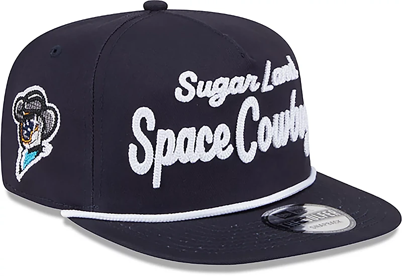 New Era Men's Sugarland Space Cowboys Team Script Golfer Cap