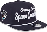 New Era Men's Sugarland Space Cowboys Team Script Golfer Cap